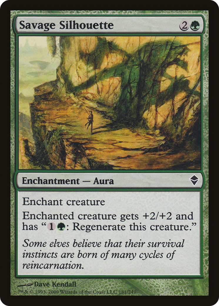 Savage Silhouette (ZEN-181) Foil
