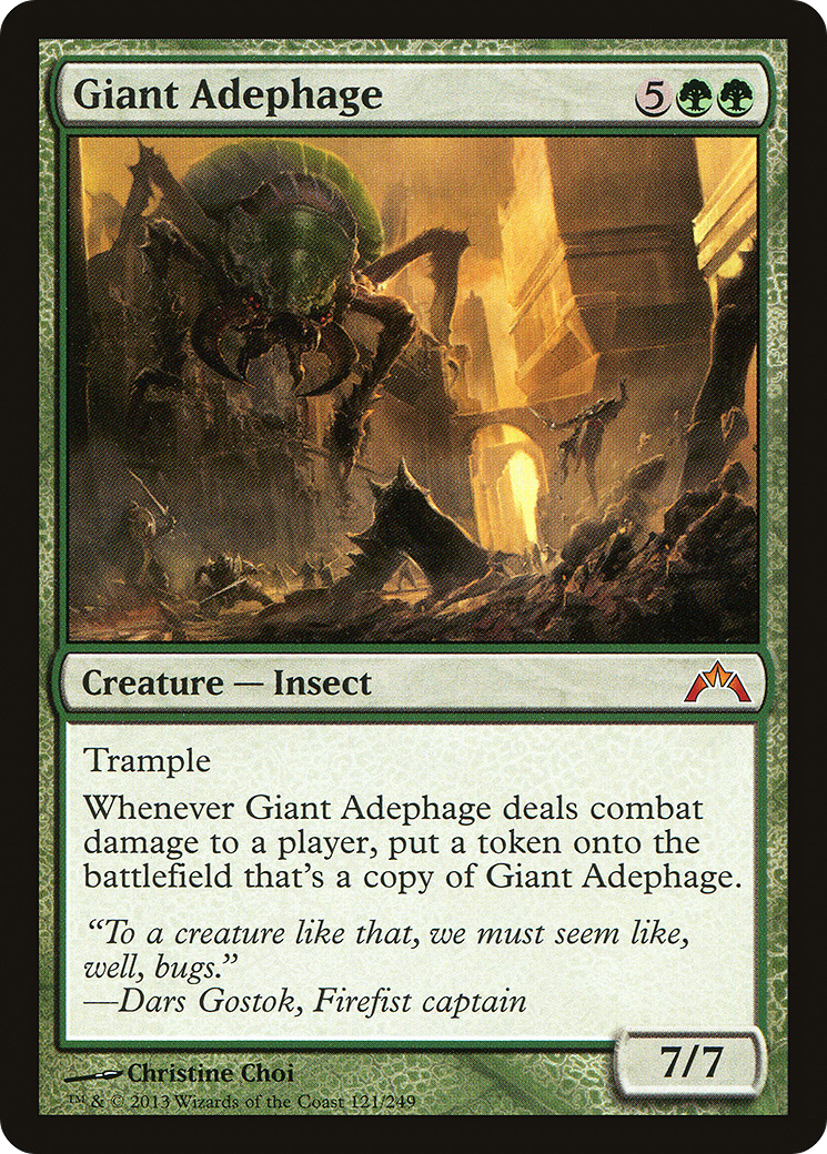 Giant Adephage (GTC-121) Foil