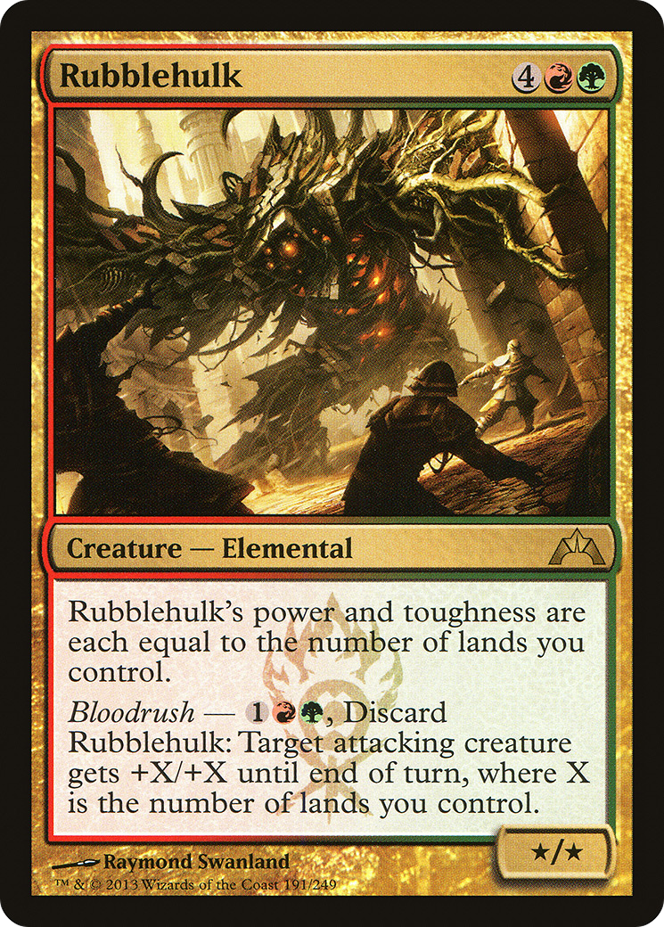 Rubblehulk (GTC-191) Foil