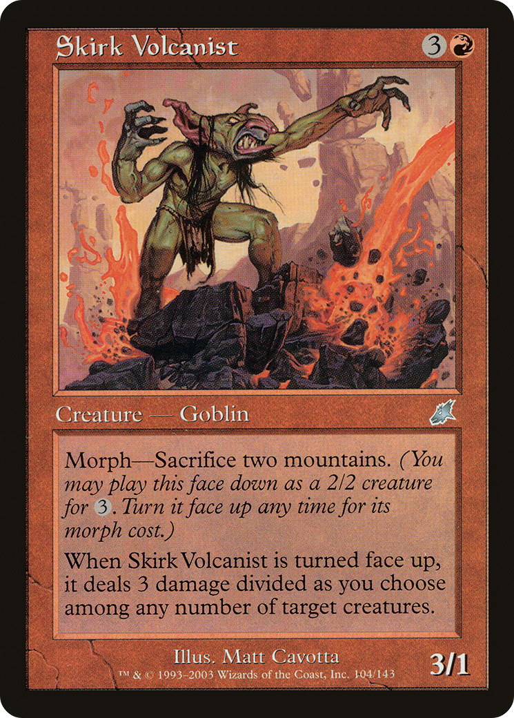 Skirk Volcanist (SCG-104) Foil
