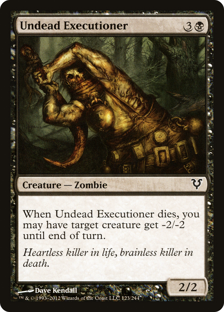 Undead Executioner (AVR-123)