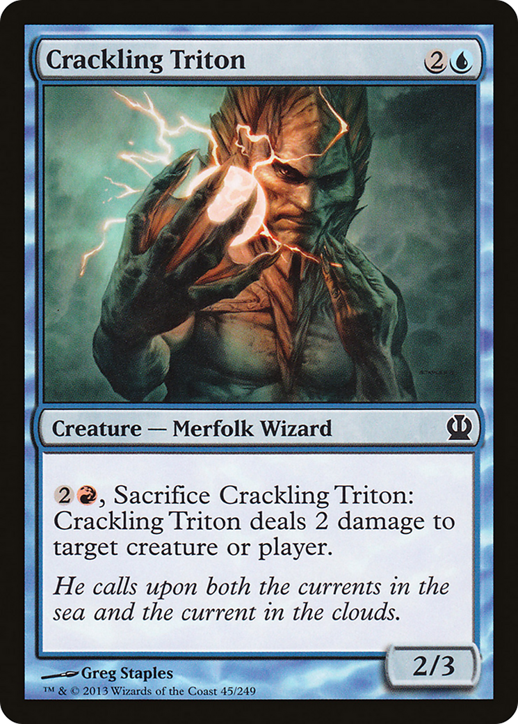 Crackling Triton (THS-045) Foil