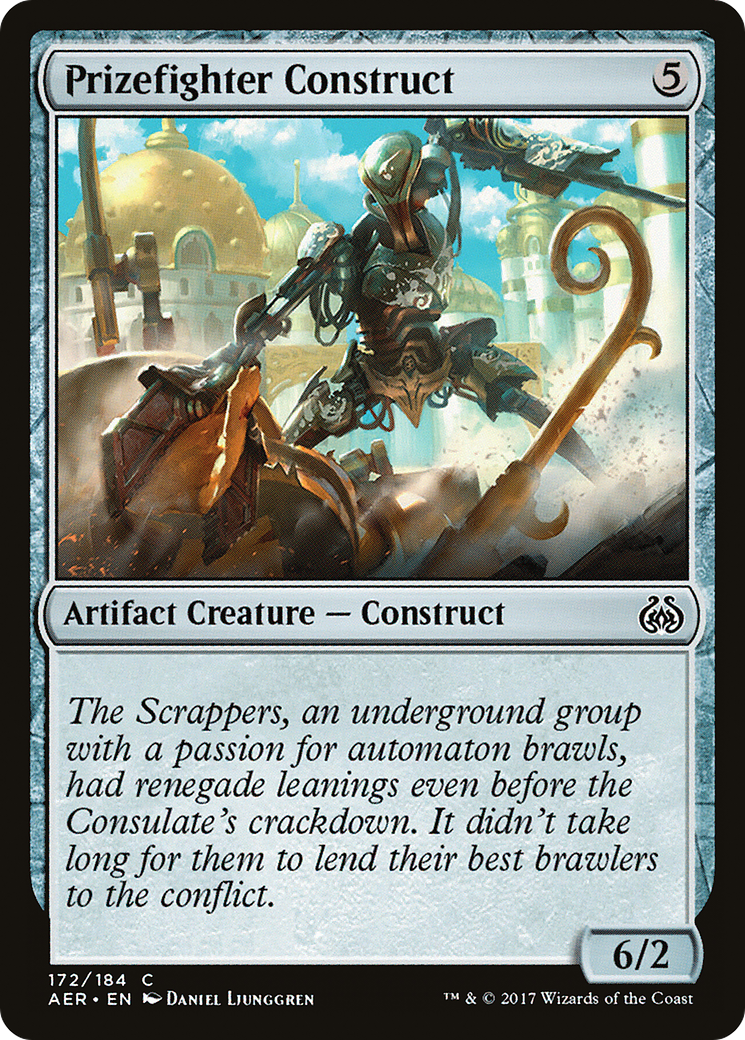 Prizefighter Construct (AER-172) Foil