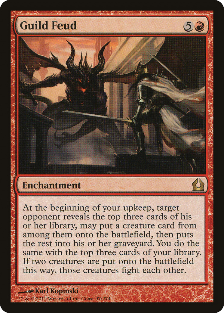 Guild Feud (RTR-097) Foil