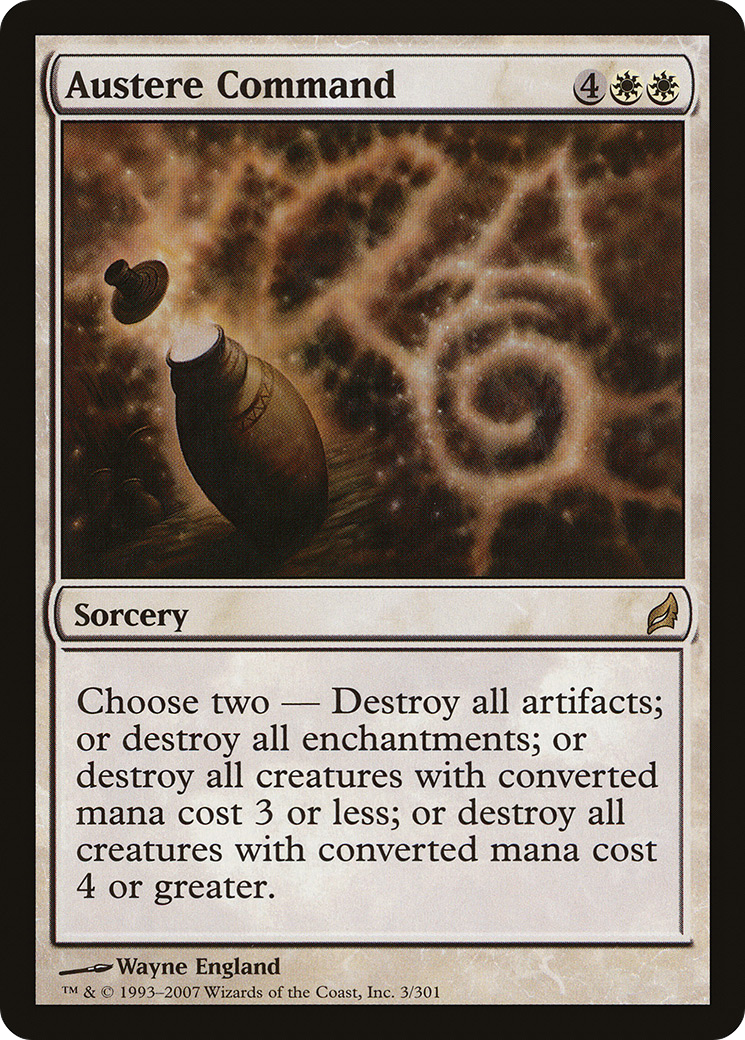 Austere Command (LRW-003) Foil
