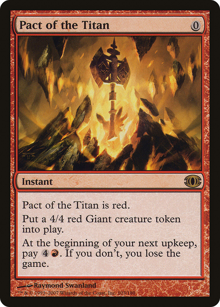 Pact of the Titan (FUT-103) Foil