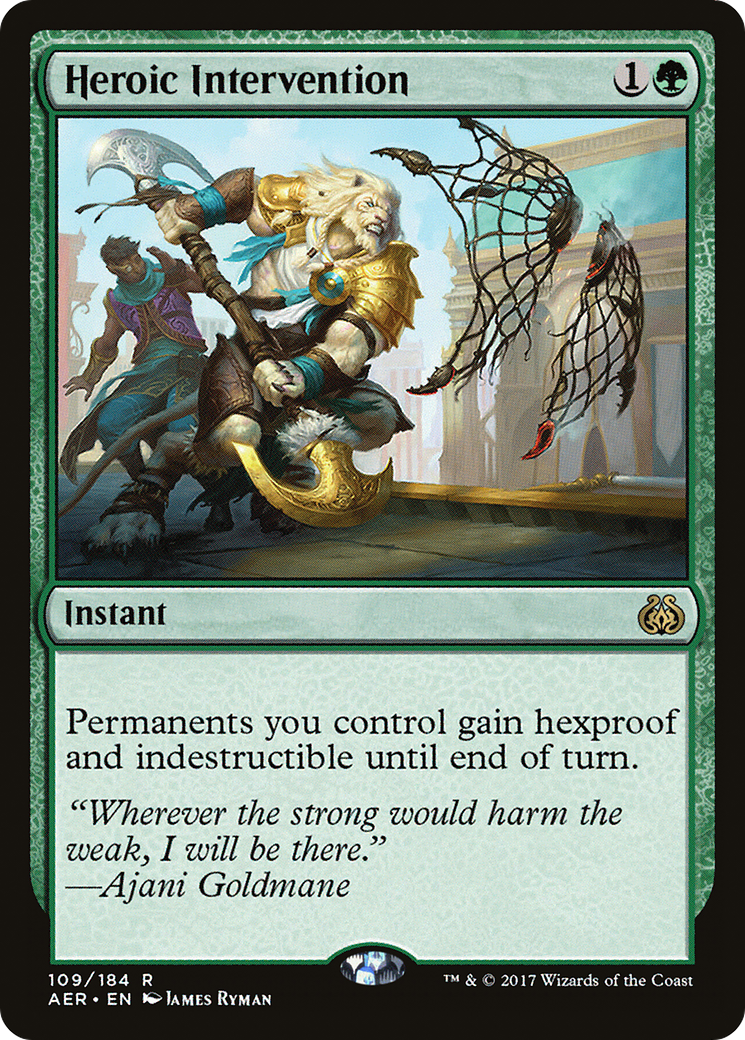 Heroic Intervention (AER-109) Foil