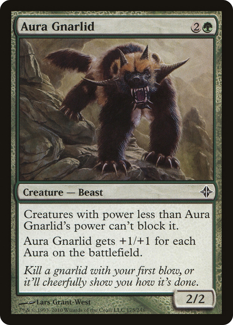 Aura Gnarlid (ROE-175) Foil