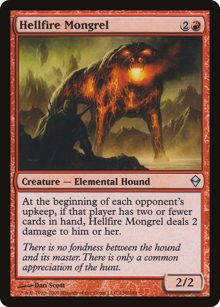 Hellfire Mongrel (ZEN-130) Foil