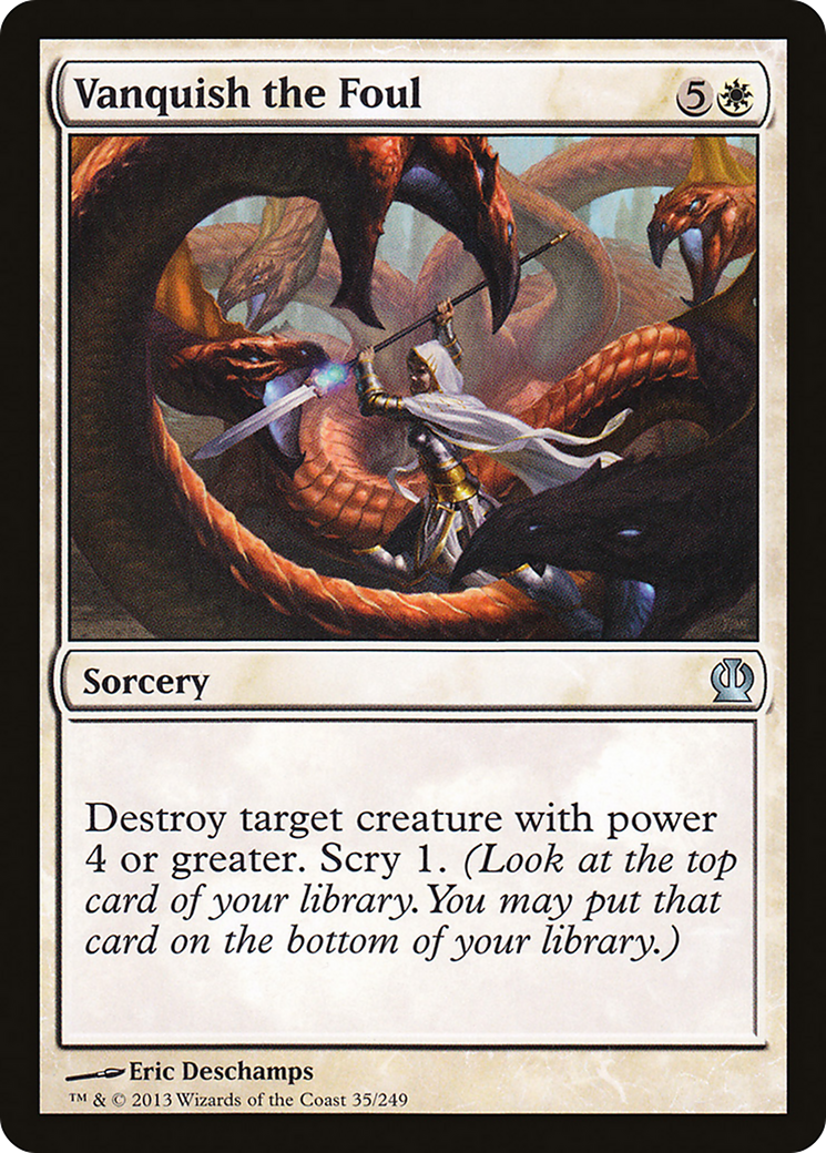 Vanquish the Foul (THS-035) Foil