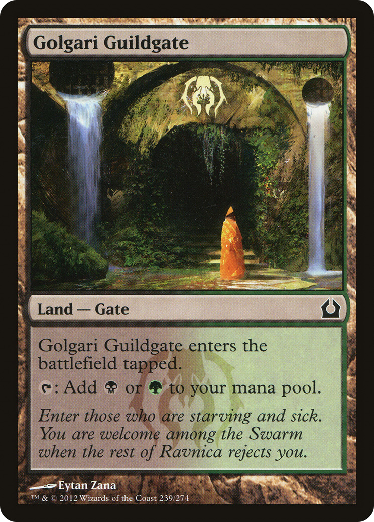 Golgari Guildgate (RTR-239) Foil