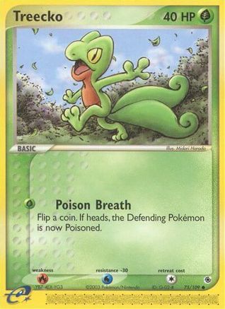 Treecko - 75/109 - Common - Reverse Holo
