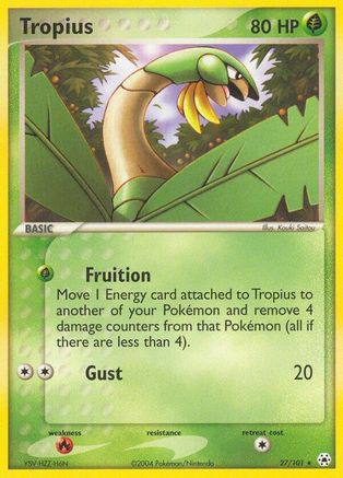 Tropius - 27/101 - Rare