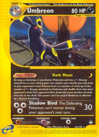 Umbreon - 41/147 - Rare - Reverse Holo