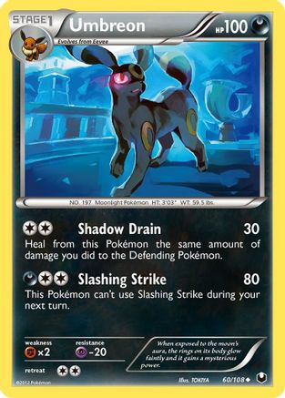 Umbreon 60/108 - Uncommon