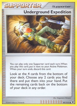 Underground Expedition - 97/111 - Uncommon - Reverse Holo