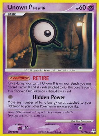 Unown (R) - 77/146 - Uncommon