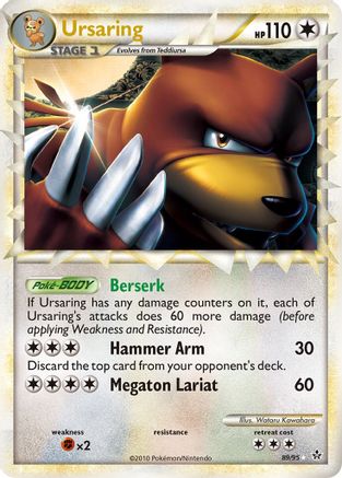 Ursaring (Prime) 089 - Holofoil Unleashed - Ultra Rare