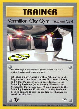 Vermilion City Gym 120 - Unlimited Gym Heroes - Uncommon