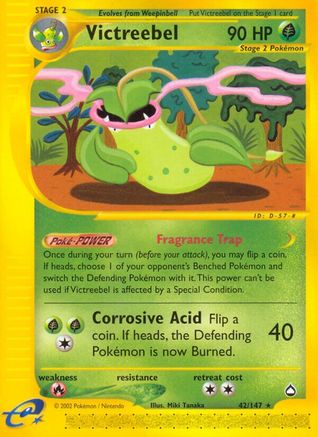 Victreebel - 42/147 - Rare - Reverse Holo