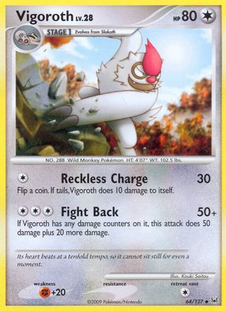 Vigoroth - 64/127 - Uncommon