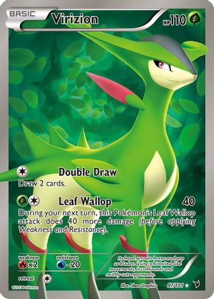 Virizion (Full Art) 097  - Holofoil Noble Victories - Ultra Rare
