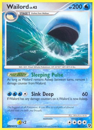 Wailord - 30/106 - Rare