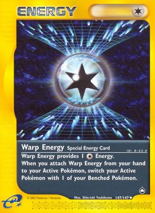 Warp Energy - 147/147 - Uncommon - Reverse Holo