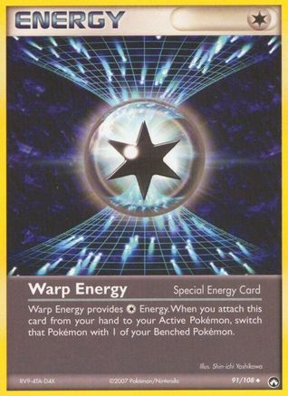 Warp Energy - 91/108 - Uncommon - Reverse Holo