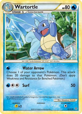 Wartortle 042 Unleashed - Uncommon