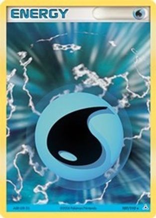 Water Energy 107 - Holo Rare - Holofoil