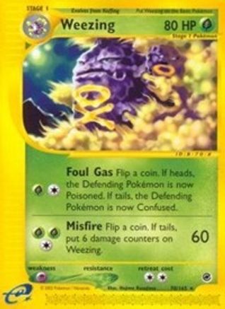 Weezing (70) - 70/165 - Rare