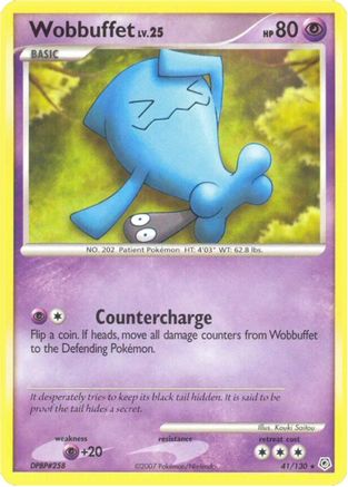 Wobbuffet - 41/130 - Rare - Reverse Holo