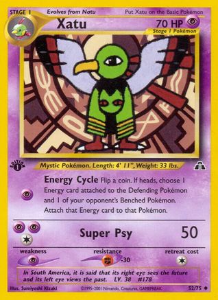 Xatu 052/75 - Unlimited Neo Discovery - Uncommon