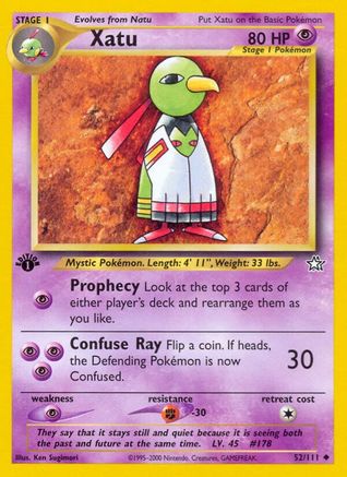 Xatu 052 - Unlimited Neo Genesis - Uncommon