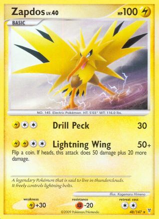 Zapdos (48) - 48/147 - Rare