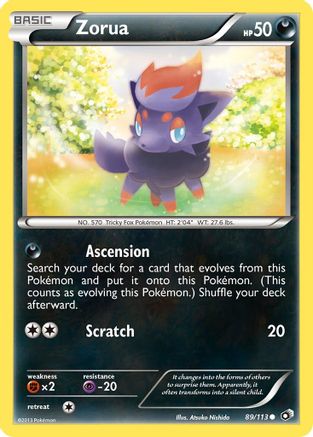 Zorua - 89/113 - Common