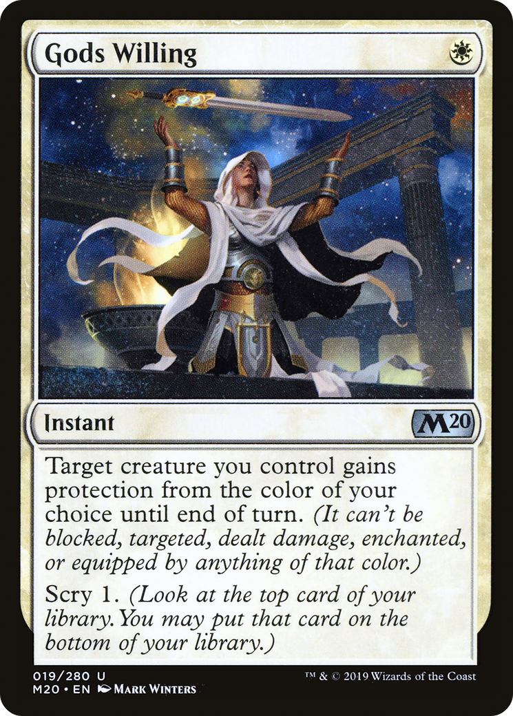 Gods Willing (M20-019) Foil
