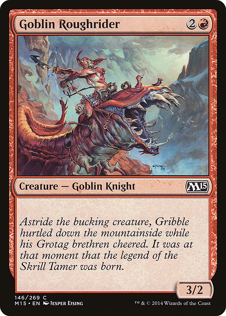 Goblin Roughrider (M15-146) Foil
