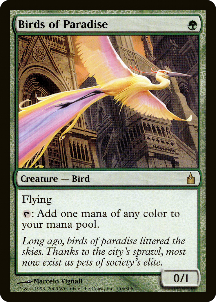 Birds of Paradise (RAV-153) Foil