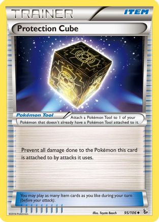 Protection Cube 095 - Reverse Holofoil XY Flashfire - Uncommon