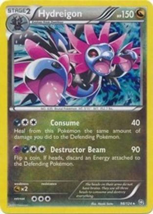 Hydreigon (Cracked Ice Holo) - 98/124 - Holo Rare