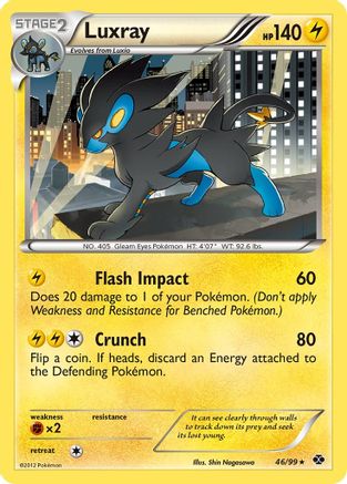 Luxray - 46/99 - Holo Rare