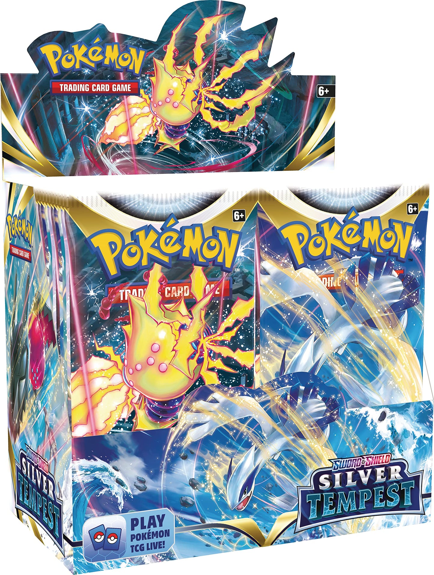 Pokémon Sword & Shield-Silver Tempest Booster Display Box (36 Packs)