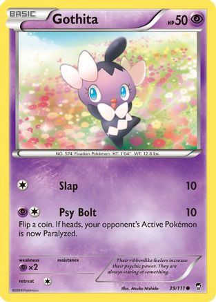 Gothita - 39/111 - Common - Reverse Holo