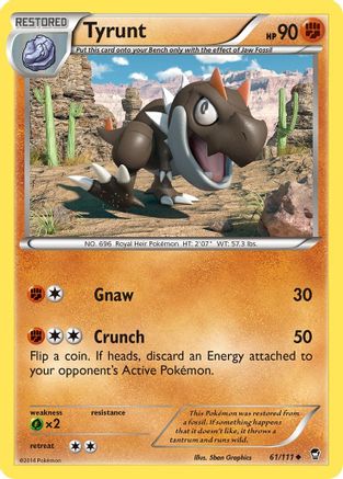 Tyrunt - 61/111 - Uncommon