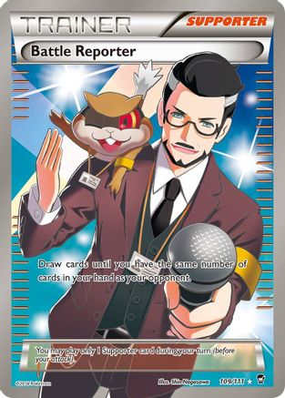 Battle Reporter (109 Full Art) - 109/111 - Ultra Rare