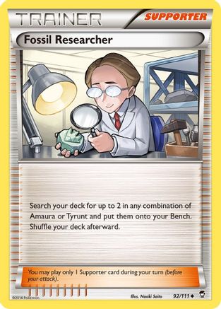 Fossil Researcher - 92/111 - Uncommon
