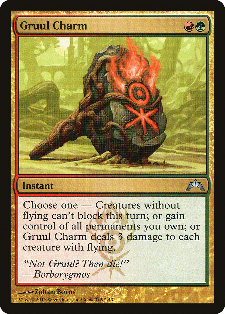 Gruul Charm (GTC-169) Foil