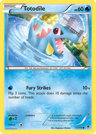 Totodile - 15/119 - Common